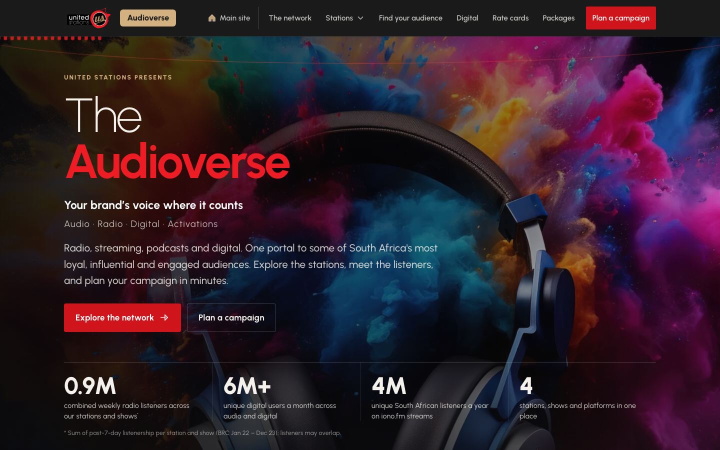 The Audioverse interactive media kit